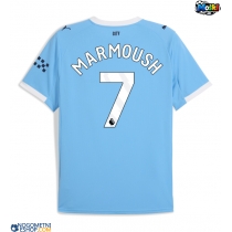 Moški Nogometni dresi Manchester City Omar Marmoush #7 Domači 2025-26 Kratek Rokav